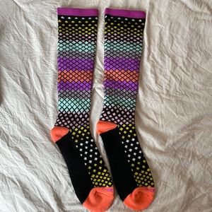 Cherokee leg wear compression size s/m fits shoe size 4-7.5 new/never worn